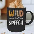 Wild About Speech SLP Leopard Teacher Back To School Kids Graphic Print Coffee Mug, novelty gifts, funny gifts Wild About Speech SLP Leopard Teacher Back To School Kids Graphic Print Coffee Mug, novelty gifts, funny gifts