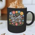 Wildflower 4th Fourth Grade Floral Back To School Teacher Graphic Print Coffee Mug, novelty gifts, funny gifts Wildflower 4th Fourth Grade Floral Back To School Teacher Graphic Print Coffee Mug, novelty gifts, funny gifts