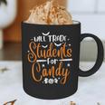 Will Trade Students For Candy Halloween Costume Teacher Graphic Print Coffee Mug, novelty gifts, funny gifts Will Trade Students For Candy Halloween Costume Teacher Graphic Print Coffee Mug, novelty gifts, funny gifts