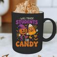 Will Trade Students For Candy Shirt Fun Candy Corn Teacher Graphic Print Coffee Mug, novelty gifts, funny gifts Will Trade Students For Candy Shirt Fun Candy Corn Teacher Graphic Print Coffee Mug, novelty gifts, funny gifts