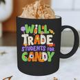 Will Trade Students For Candy Teacher Cute Halloween Costume Graphic Print Coffee Mug, novelty gifts, funny gifts
