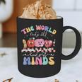 The World Needs All Kinds Of Minds Special Education Teacher Graphic Print Coffee Mug, novelty gifts, funny gifts