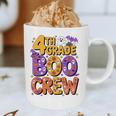 4th Grade Boo Crew Ghost Halloween Teacher Costume Graphic Print Coffee Mug, novelty gifts, funny gifts