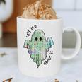 AAC Ghost Tell Me About It Speech Pathology AAC Sped Teacher Graphic Print Coffee Mug, novelty gifts, funny gifts AAC Ghost Tell Me About It Speech Pathology AAC Sped Teacher Graphic Print Coffee Mug, novelty gifts, funny gifts