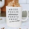 ABC Elemeno Shirt Alphabet Kindergarten Preschool Teacher Graphic Print Coffee Mug, novelty gifts, funny gifts