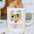 Abstract Cat Art Picatsso Shirt For Art Teachers Graphic Print Coffee Mug, novelty gifts, funny gifts Abstract Cat Art Picatsso Shirt For Art Teachers Graphic Print Coffee Mug, novelty gifts, funny gifts