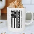 ASL Flag Sign Language Deaf ASL Teacher For Men Women Graphic Print Coffee Mug, novelty gifts, funny gifts