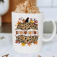 Autumn Fall SPED ED Teacher Thankful Grateful Pumpkin Retro Graphic Print Coffee Mug, novelty gifts, funny gifts