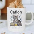 Cation Shirt Cat Science Chemistry Teacher Chemist Pun Graphic Print Coffee Mug, novelty gifts, funny gifts