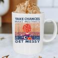 Take Chances Make Mistakes Get Messy Vintage Teacher Life Graphic Print Coffee Mug, novelty gifts, funny gifts Take Chances Make Mistakes Get Messy Vintage Teacher Life Graphic Print Coffee Mug, novelty gifts, funny gifts