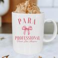Coquette Bow Paraprofessional School Para Squad Teacher Aide Graphic Print Coffee Mug, novelty gifts, funny gifts Coquette Bow Paraprofessional School Para Squad Teacher Aide Graphic Print Coffee Mug, novelty gifts, funny gifts