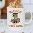 Cute Halloween Teacher Librarian Frankenstein Reading Books Graphic Print Coffee Mug, novelty gifts, funny gifts Cute Halloween Teacher Librarian Frankenstein Reading Books Graphic Print Coffee Mug, novelty gifts, funny gifts