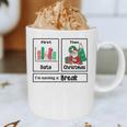 First Data Then Christmas I'm Earning A Break Sped Teacher Men Women Graphic Print Coffee Mug, novelty gifts, funny gifts
