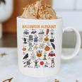 Halloween Alphabet ABCs Learning Kindergarten Teacher Graphic Print Coffee Mug, novelty gifts, funny gifts