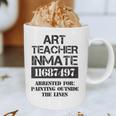 Halloween Art Teacher Prisoner Costume Graphic Print Coffee Mug, novelty gifts, funny gifts Halloween Art Teacher Prisoner Costume Graphic Print Coffee Mug, novelty gifts, funny gifts