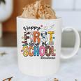 Happy First Day Of School PE Teacher Life Back To School Graphic Print Coffee Mug, novelty gifts, funny gifts Happy First Day Of School PE Teacher Life Back To School Graphic Print Coffee Mug, novelty gifts, funny gifts