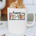 Happy Fri-Yay Friday Lovers Teacher Fri Yay Weekend Graphic Print Coffee Mug, novelty gifts, funny gifts