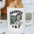 Haunted 67 Skeleton Math Teacher Halloween Costume Math Pun Graphic Print Coffee Mug, novelty gifts, funny gifts Haunted 67 Skeleton Math Teacher Halloween Costume Math Pun Graphic Print Coffee Mug, novelty gifts, funny gifts