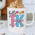 Hello TK Transitional Kindergarten Back To School Teacher Graphic Print Coffee Mug, novelty gifts, funny gifts Hello TK Transitional Kindergarten Back To School Teacher Graphic Print Coffee Mug, novelty gifts, funny gifts