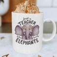 Just a Teacher Who Loves Elephants Elephant Lover Educator Graphic Print Coffee Mug, novelty gifts, funny gifts Just a Teacher Who Loves Elephants Elephant Lover Educator Graphic Print Coffee Mug, novelty gifts, funny gifts