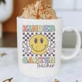 Kindergarten Teacher Team Hippie Smile Face Back To School Graphic Print Coffee Mug, novelty gifts, funny gifts Kindergarten Teacher Team Hippie Smile Face Back To School Graphic Print Coffee Mug, novelty gifts, funny gifts