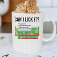 Can I Lick It Periodic Table Chart Science Teacher Graphic Print Coffee Mug, novelty gifts, funny gifts Can I Lick It Periodic Table Chart Science Teacher Graphic Print Coffee Mug, novelty gifts, funny gifts