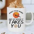 Make Mark Paintbrush International Dot Day Art Teacher Graphic Print Coffee Mug, novelty gifts, funny gifts