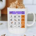 Math Teacher Halloween Costume Calculator Math Pun Graphic Print Coffee Mug, novelty gifts, funny gifts Math Teacher Halloween Costume Calculator Math Pun Graphic Print Coffee Mug, novelty gifts, funny gifts