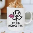 Nerdy Hey You Dropped This Brain Math Teacher Graphic Print Coffee Mug, novelty gifts, funny gifts Nerdy Hey You Dropped This Brain Math Teacher Graphic Print Coffee Mug, novelty gifts, funny gifts