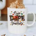 One Dope Teacher Graphic Print Coffee Mug, novelty gifts, funny gifts One Dope Teacher Graphic Print Coffee Mug, novelty gifts, funny gifts