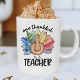 One Thankful Teacher Turkey Pencil Thanksgiving Teachers Graphic Print Coffee Mug, novelty gifts, funny gifts One Thankful Teacher Turkey Pencil Thanksgiving Teachers Graphic Print Coffee Mug, novelty gifts, funny gifts