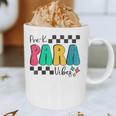 Pre-K Paraprofessional Teacher Back To School Vibes Graphic Print Coffee Mug, novelty gifts, funny gifts Pre-K Paraprofessional Teacher Back To School Vibes Graphic Print Coffee Mug, novelty gifts, funny gifts