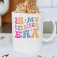 Retro Groovy Retirement Era Retired Teacher Graphic Print Coffee Mug, novelty gifts, funny gifts Retro Groovy Retirement Era Retired Teacher Graphic Print Coffee Mug, novelty gifts, funny gifts