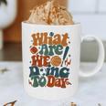Retro PE Teacher What Are We Doing Today School Coach Women Graphic Print Coffee Mug, novelty gifts, funny gifts Retro PE Teacher What Are We Doing Today School Coach Women Graphic Print Coffee Mug, novelty gifts, funny gifts