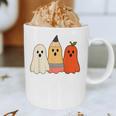 Retro Pencil Ghost Boo Spooky Teacher Halloween Costume Graphic Print Coffee Mug, novelty gifts, funny gifts