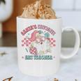 Retro Pink Christmas Santa's Favorite Art Teacher Artist Graphic Print Coffee Mug, novelty gifts, funny gifts Retro Pink Christmas Santa's Favorite Art Teacher Artist Graphic Print Coffee Mug, novelty gifts, funny gifts