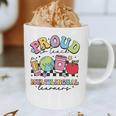 Retro Proud To Teach Multilingual Learners English Teacher Graphic Print Coffee Mug, novelty gifts, funny gifts