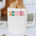 School Psychologist Rainbow Psychology Teacher Graphic Print Coffee Mug, novelty gifts, funny gifts
