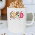 Sped Teacher Halloween Ghost Special Education Preppy Fall Graphic Print Coffee Mug, novelty gifts, funny gifts Sped Teacher Halloween Ghost Special Education Preppy Fall Graphic Print Coffee Mug, novelty gifts, funny gifts