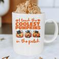 I Teach The Cutest Pumpkins Halloween Teacher Cat Lover Graphic Print Coffee Mug, novelty gifts, funny gifts I Teach The Cutest Pumpkins Halloween Teacher Cat Lover Graphic Print Coffee Mug, novelty gifts, funny gifts