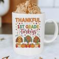 Teach Thanksgiving Teacher Thankful For My 1st Grade Turkeys Graphic Print Coffee Mug, novelty gifts, funny gifts Teach Thanksgiving Teacher Thankful For My 1st Grade Turkeys Graphic Print Coffee Mug, novelty gifts, funny gifts