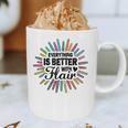 Teacher Flair Pen Art Lover School Supplies Graphic Print Coffee Mug, novelty gifts, funny gifts Teacher Flair Pen Art Lover School Supplies Graphic Print Coffee Mug, novelty gifts, funny gifts