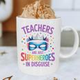 Teachers Are Just Superheroes In Disguise Back To School Graphic Print Coffee Mug, novelty gifts, funny gifts Teachers Are Just Superheroes In Disguise Back To School Graphic Print Coffee Mug, novelty gifts, funny gifts