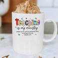 Teaching Is My Ministry God Christian Teacher Back To School Graphic Print Coffee Mug, novelty gifts, funny gifts Teaching Is My Ministry God Christian Teacher Back To School Graphic Print Coffee Mug, novelty gifts, funny gifts