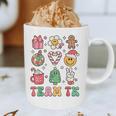 Team TK Teacher Christmas Groovy Smile Face Girl Boy Kid TK Graphic Print Coffee Mug, novelty gifts, funny gifts Team TK Teacher Christmas Groovy Smile Face Girl Boy Kid TK Graphic Print Coffee Mug, novelty gifts, funny gifts