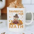 Thankful Math Turkey Teacher Happy Thanksgiving Graphic Print Coffee Mug, novelty gifts, funny gifts Thankful Math Turkey Teacher Happy Thanksgiving Graphic Print Coffee Mug, novelty gifts, funny gifts