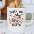 Trick Or Teach Teacher Graphic Print Coffee Mug, novelty gifts, funny gifts Trick Or Teach Teacher Graphic Print Coffee Mug, novelty gifts, funny gifts