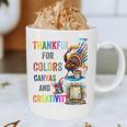 Turkey Thanksgiving Art Teacher Costume Tee For Artists Graphic Print Coffee Mug, novelty gifts, funny gifts