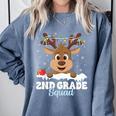 2nd Grade Teacher Christmas Second Grade Squad Reindeer Xmas For Men Women Kids Comfort Colors Sweatshirt Blue Jean 2nd Grade Teacher Christmas Second Grade Squad Reindeer Xmas For Men Women Kids Comfort Colors Sweatshirt Blue Jean