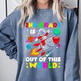 2nd Grade Is Out Of This World Space Rocket Planets Teacher Comfort Colors Sweatshirt Blue Jean 2nd Grade Is Out Of This World Space Rocket Planets Teacher Comfort Colors Sweatshirt Blue Jean